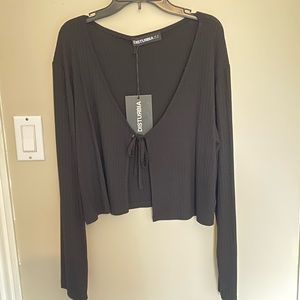 Disturbia Co-ord Cardigan in Black